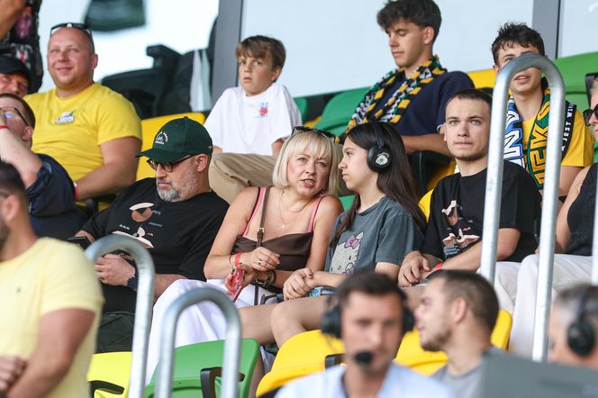 Kibice na meczu GKS Katowice - Arka Gdynia