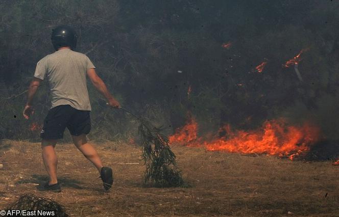 Pożary pustoszą Grecję