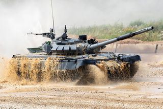 Rosyjskie i niemieckie czołgi 