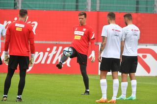 Trening piłkarskiej reprezentacji Polski