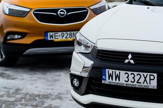 Mitsubishi ASX 1.6 MIVEC 2WD Invite vs. Opel Mokka X 1.6 CDTi 136 KM 4x4 Elite