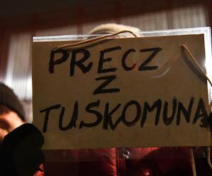 Politycy PiS protestowali w Gdańsku. Sprzeciwiali się polityce Donalda Tuska