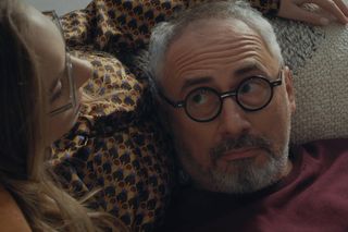 M jak miłość odc. 1868. Sylwia (Hanna Turnau), Adam Werner (Jacek Kopczyński)