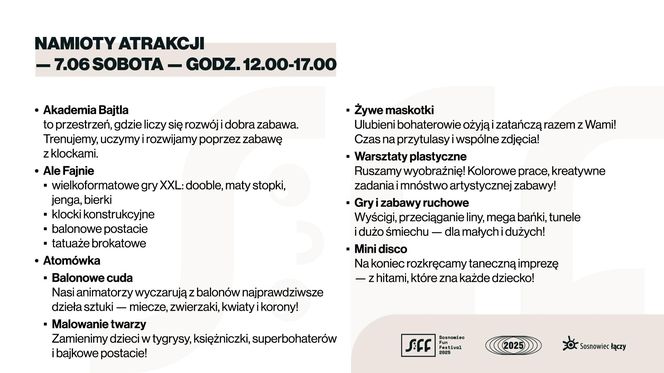 Dni Sosnowca 2025. Szczegółowy program wydarzeń