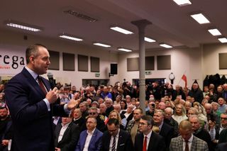 Karol Nawrocki w Lęborku