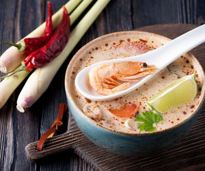 Tajska zupa krewetkowa wg Magdy Gessler. Kuchenne rewolucje w Samui [Kraków]