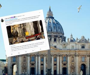 W bazylice św. Piotra w Watykanie nagi mężczyzna wskoczył na ołtarz. To forma protestu 