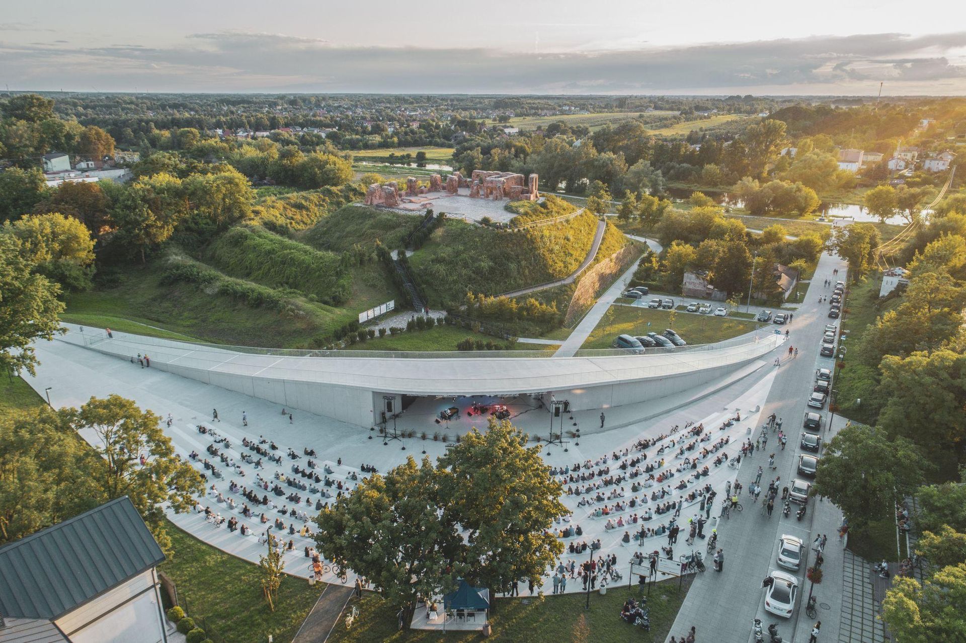 Bulwary nad Bzurą w Sochaczewie