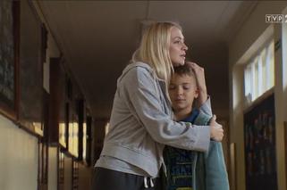 M jak miłość odc. 1415. Joasia (Barbara Kurdej-Szatan), Wojtuś (Feliks Matecki)