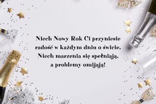Sylwester i 1 stycznia 2025 - kartki z życzeniami za darmo. Wzruszające i piękne obrazki