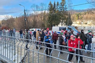 Polscy kibice tłumnie odwiedzili Wisłę 