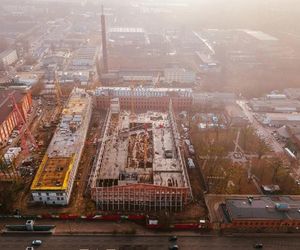 Trwają prace na terenie Widzewskiej Manufaktury WIMY