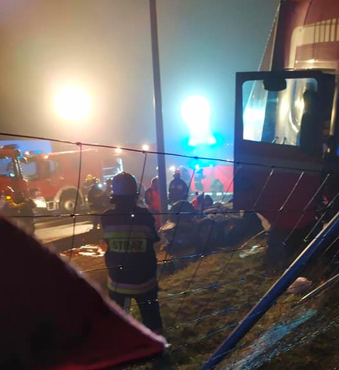 Tragiczny wypadek na S19 pomiędzy Sokołowem Młp., a Rzeszowem