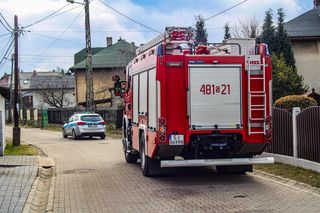 Jaworzno. Spłonął żywcem przed własnym domem