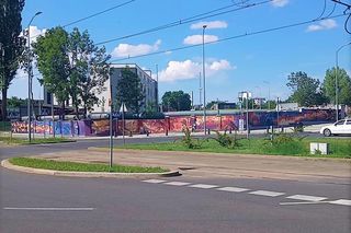 Nowy mural na Pogodnie