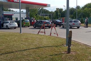Blokada stacji Orlen w Rzeszowie. „Tylko myję szybę” 