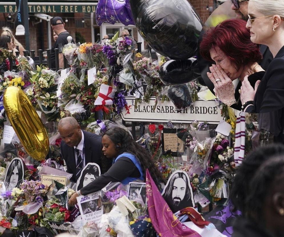 Pogrzeb Ozzy'ego Osbourne'a. Tak pożegnali go fani: Od Grześka z Będzina