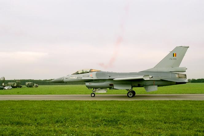 F-16 Belgijskich Sił Powietrznych [zdjęcie ilustracyjne]