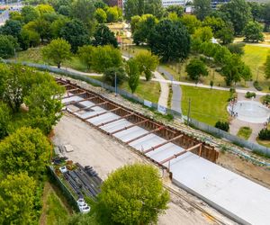 Budowa tramwaju do Dworca Zachodniego od strony Ochoty
