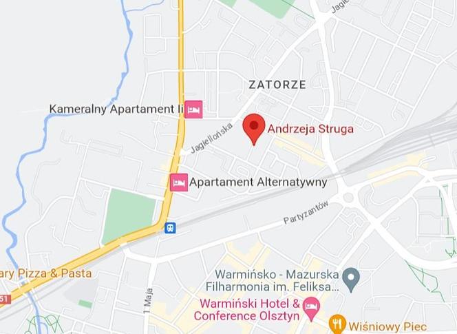 5. Ulica Andrzeja Struga