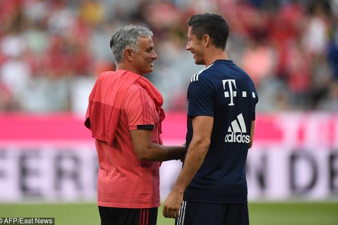 Jose Mourinho i Robert Lewandowski