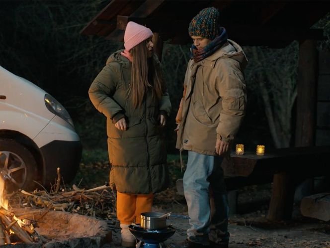 Barwy szczęścia, odcinek 3168: Agata (Natalia Zambrzycka), Ignacy (Olaf Staszkiewicz)