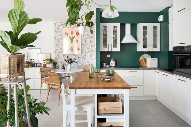 Kolor zielony w kuchni