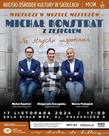 Michał Konstrat wystąpi w Siedlcach 