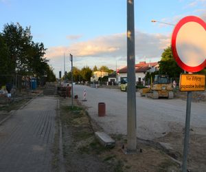Pod koniec września ma zostać przywrócona przejezdność na remontowanym odcinku ulicy Partyzantów w Siedlcach