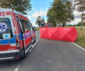 Ścibórz. Śmiertelny wypadek motocyklisty. Zderzył się z kierującym osobowym suzuki