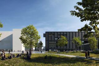 Czerń obok kontrowersyjnej bieli. Spóźniony teatr TR Warszawa ma wykonawcę. Gmach stanie obok Muzeum Sztuki Nowoczesnej