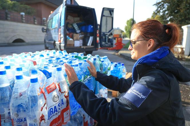 Warszawa. Zbiórka dla powodzian