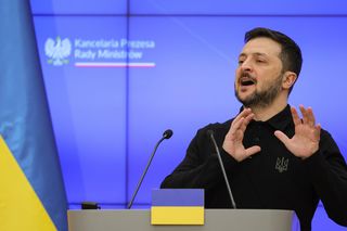 Zełenski w Warszawie