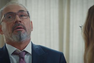 M jak miłość, odcinek 1848: Sylwia (Hanna Turnau) i Werner (Jacek Kopczyński)