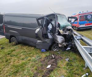 Jedna osoba nie żyje po wypadku na S5 między Kościanem a Czempiniem