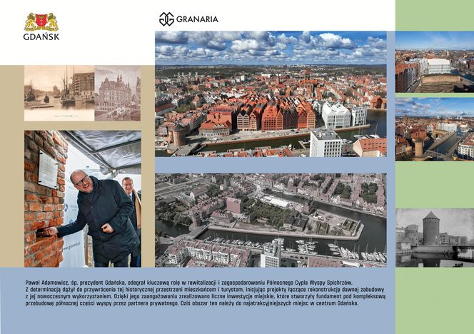 Wyspa Spichrzów - współczesna handlowo-mieszkaniowa dzielnica w sercu Gdańska