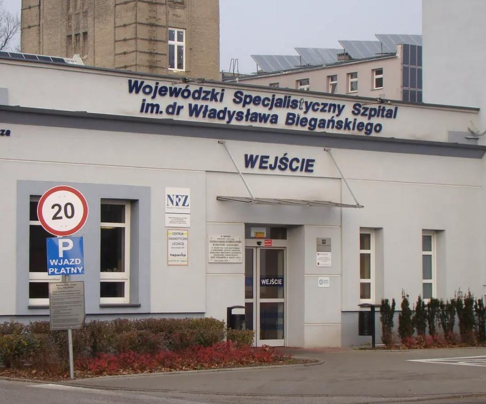 Młoda kobieta wypadła z okna szpitala im. Biegańskiego w Łodzi. Jest w śpiączce! Prokuratura wszczęła dochodzenie