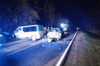 Jedna osoba nie żyje, 5 rannych. Potworny wypadek na DK 19 koło Denisek [1.12.2022]