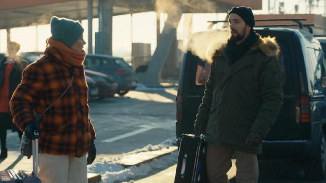Barwy szczęścia odcinek 3018. Renata (Anna Mrozowska), Marcin (Oskar Stoczyński)