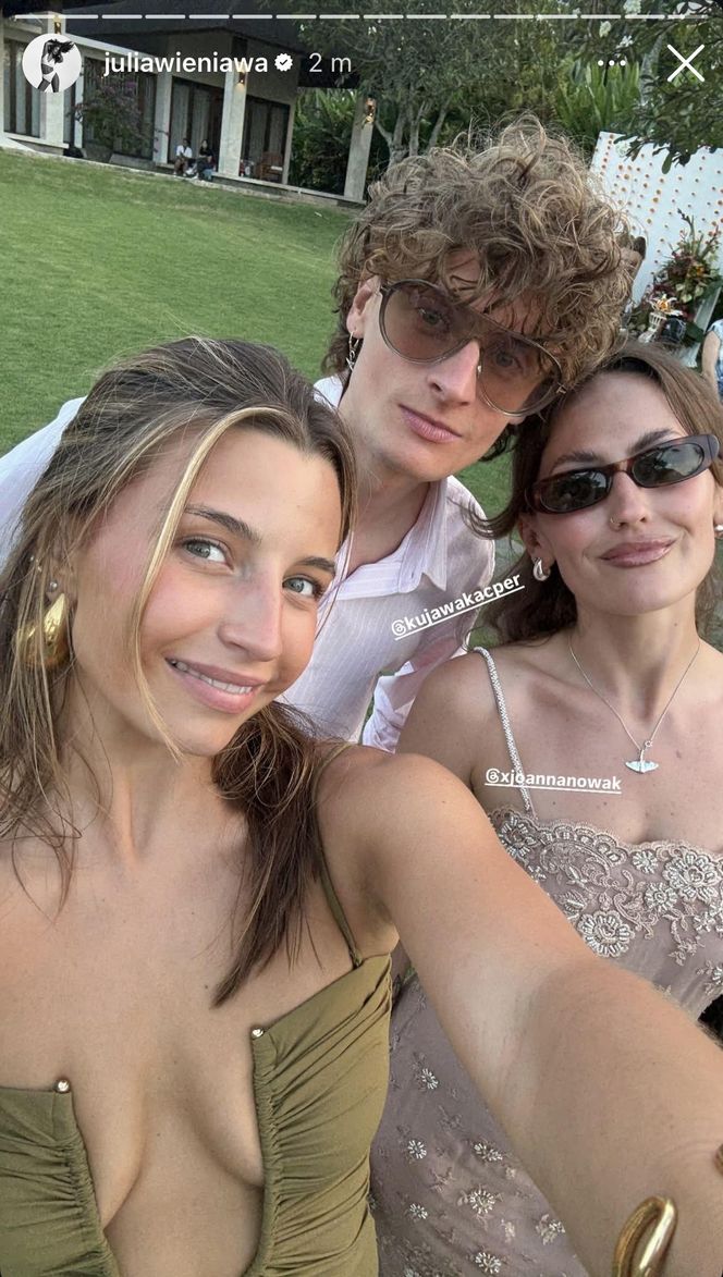 Julia Wieniawa na Bali