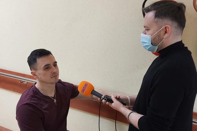 Egzoszkielet stawia do pionu w Klinicznym Szpitalu Wojskowym w Lublinie