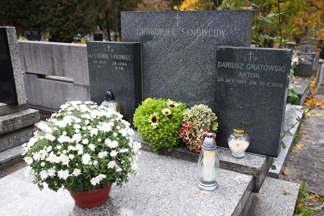Tak wygląda grób Dariusza Gnatowskiego "Boczka"