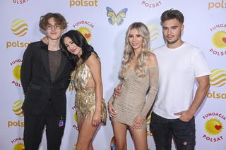 Justyna Steczkowska z synami: Stanisławem i Leonem