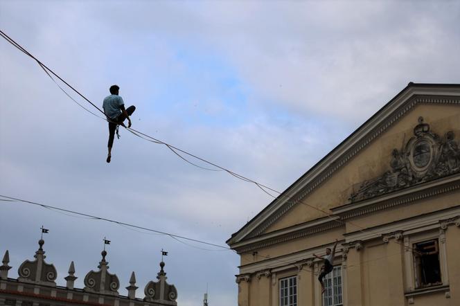 Urban Highline Festival 2024 przy Trybunale Koronnym w Lublinie