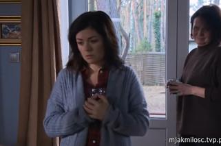 M jak miłość odc. 1436. Kinga (Katarzyna Cichopek), Marysia (Małgorzata Pieńkowska)