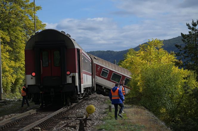 Zderzyły się dwa pociągi ekspresowe na Słowacji