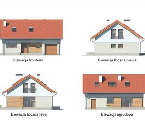 Projekt domu M201 Senne marzenie (etap I) od Muratora - wizualizacje, plany, rysunki