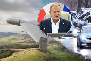 Tusk ujawnia jak wyglądało naruszenie polskiej przestrzeni powietrznej przez rosyjskie drony 