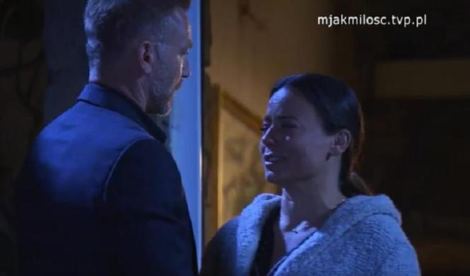 M jak miłość odcinek 1686: Magda (Anna Mucha), Andrzej Budzyński (Krystian Wieczorek)