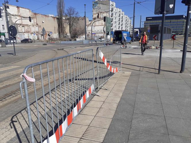 MPK Łódź prowadzi remont torów przy dworcu Łódź Fabryczna